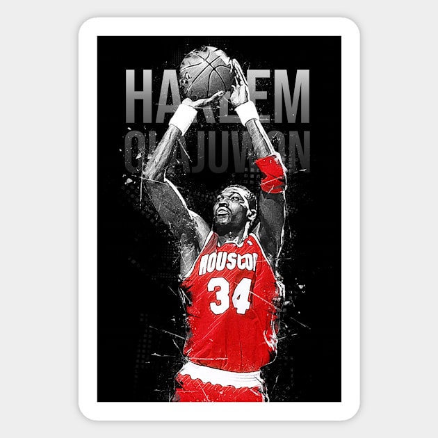 Hakeem Olajuwon Sticker by Creativedy Stuff